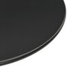 vidaXL Garden Table Round Black Ø60x105 cm Steel