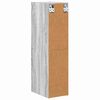vidaXL Hanging Cabinet Grey Sonoma 20 x 29.5 x 80 cm Engineered Wood