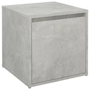 vidaXL Box Drawer Concrete Grey 40.5x40x40 cm Engineered Wood