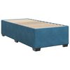 vidaXL Box Spring Bed with Mattress Dark Blue 80x200 cm Velvet