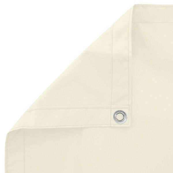 vidaXL Balcony Screen Cream 100 x 300 cm Oxford Fabric