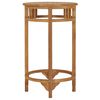 vidaXL Bar Table ? 60 cm Solid Teak Wood