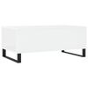 vidaXL Coffee Table White 90x50x36.5 cm Engineered Wood