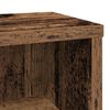 vidaXL CD Cabinet Old Wood 21x20x88 cm Engineered Wood