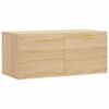 vidaXL Wall Cabinet Sonoma Oak 80x36,5x35 cm Engineered Wood