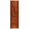 vidaXL Runner Rug FLORNES Woven Orange 67 cm x 150 cm PP 7 mm