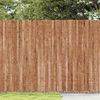 vidaXL Bark Fence Brown 400 x 150 cm Bark