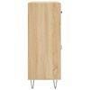 vidaXL Sideboard Sonoma Oak 69.5x34x90 cm Engineered Wood