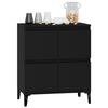 vidaXL Sideboard Black 60x35x70 cm Engineered Wood