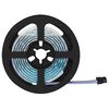vidaXL LED Strip 2 pcs Black and Transparent 1300 mm