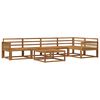 vidaXL Outdoor Sofa Set 6 pcs Natural Solid Acacia Wood