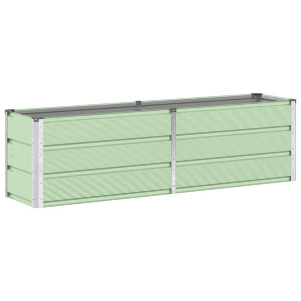vidaXL Planter Green 160 x 40 x 45 cm Steel