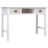 vidaXL Console Table 110x45x76 cm Wood