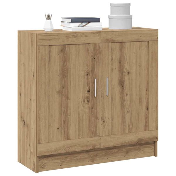 vidaXL Book Cabinet Artisan Oak 82.5x30.5x80 cm Engineered Wood