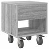 vidaXL Bedside Table 2 pcs Grey Sonoma 40.5 x 40 x 48 cm