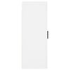vidaXL Wall Mounted Cabinet White 34.5x34x90 cm