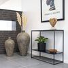 House Nordic Console Table with 2 Shelves Avery Black