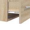 vidaXL Sink cabinet Sonoma Oak 38.5 x 41 x 48 cm Engineered Wood