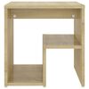 vidaXL Bed Cabinet Sonoma Oak 40x30x40 cm Engineered Wood