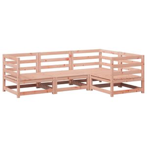 vidaXL 4 Piece Garden Sofa Set Solid Wood Douglas Fir