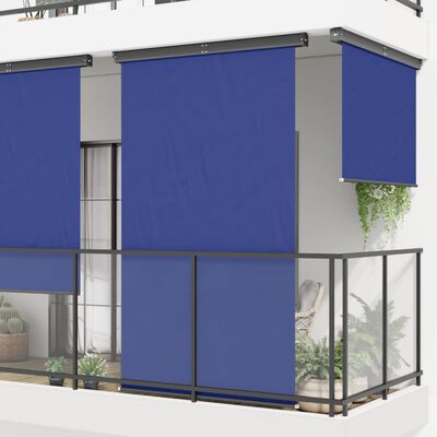 vidaXL Balcony Side Awning 175x250 cm Blue