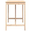vidaXL Bar Table 140x80x110 cm Solid Wood Pine