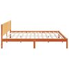 vidaXL Bed Frame Brown 180 x 200 cm Solid Pine wood
