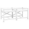 vidaXL | Washing Machine Pedestal | White Steel