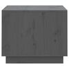 vidaXL Coffee Table Grey 120x50x40.5 cm Solid Wood Pine
