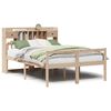 vidaXL Bookcase Bed without Mattress 160x200 cm Solid Wood Pine
