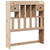 vidaXL Bookcase Bed without Mattress 90x190 cm Single Solid Wood Pine