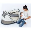 DERYAN Pop-up Travel Cot Peuter Luxe with Mosquito Net Cream
