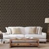 DUTCH WALLCOVERINGS Wallpaper Geometric Black and Gold