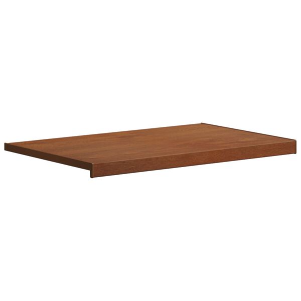 vidaXL Window Sill Brown Wood 60 x 50 x 4.5 cm PVC