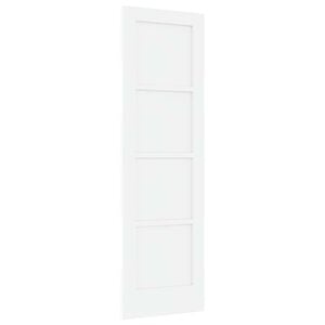 vidaXL Interior Door ORKDAL White 61 x 198.5 cm Plywood