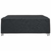 vidaXL Furniture Cover Plain Black 220 x 220 x 70 cm 210D