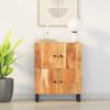 vidaXL Sideboard with 4 Doors 60x33x75 cm Solid Wood Acacia
