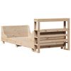 vidaXL Bed Frame without Mattress 90x200 cm Solid Wood Pine