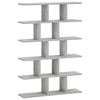 vidaXL Wall Shelf Concrete Grey 70 x 17 x 101 cm Engineered Wood