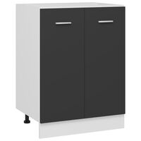 vidaXL Bottom Cabinet Grey 60x46x81.5 cm Engineered Wood