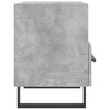 vidaXL Bedside Cabinet Concrete Grey 40x35x47.5 cm Engineered Wood