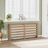 vidaXL Radiator Cover Artisian Oak 149x20x82 cm Engineered Wood