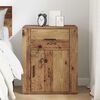 vidaXL Bedside Cabinet Old Wood 35 x 50 x 60 cm Engineered Wood