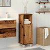 vidaXL Bathroom Cabinet Old Wood 30x30x95 cm Engineered Wood
