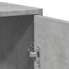 vidaXL Bathroom Sink Cabinet Concrete Grey 60x33x60 cm Engineered Wood