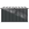 vidaXL Garden Storage Box Black 101 x 56.5 x 50 cm Steel