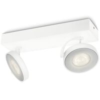 Philips myLiving LED Spotlight Clockwork 2x4.5 W White 531723116