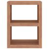 vidaXL Side Table 45x30x60 cm Solid Wood Teak