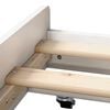 vidaXL Bed Frame White 90 x 190 cm Solid Pine Wood