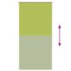 vidaXL Roller Blind Blackout Leaves Green 75x175 cm Fabric Width 70.7 cm Polyester